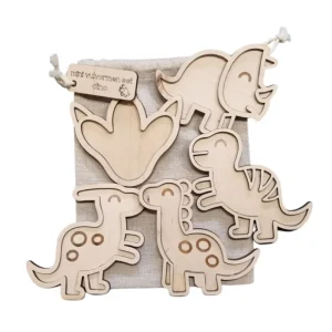 Kiddi Mini vulvormen set Dino bij TijdOmTeSpelen.nl