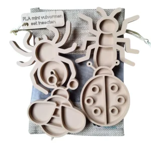 Kiddi Mini vulvormen set Insecten bij TijdOmTeSpelen.nl