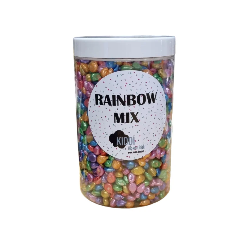 Kiddi Regenboog Speelmaïs - 850 gram bij TijdOmTeSpelen.nl