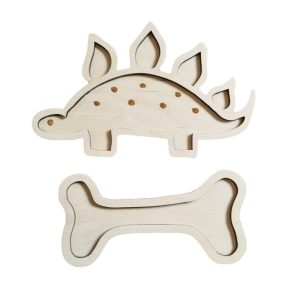 Kiddi Vulvormen Set Dino & Bot bij TijdOmTeSpelen.nl