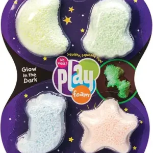 Learning Resources Playfoam® Glow In The Dark (4 kleuren) bij TijdOmTeSpelen.nl