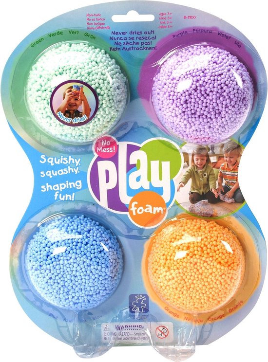 Learning Resources Playfoam® Original (4 kleuren) bij TijdOmTeSpelen.nl