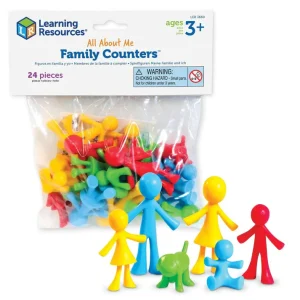 Learning Resources Sorteerspel Family Counters - 24 stuks bij TijdOmTeSpelen.nl