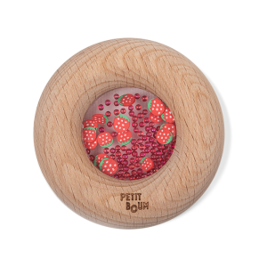 Petit Boum Sensorische Donut - Aardbei bij TijdOmTeSpelen.nl