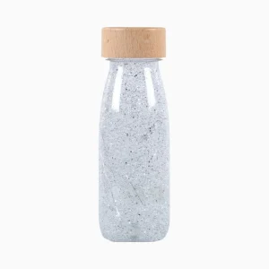 Petit Boum Sensorische fles zilver bij TijdOmTeSpelen.nl