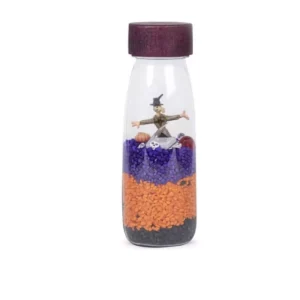 Petit Boum sensorische fles Halloween bij TijdOmTeSpelen.nl