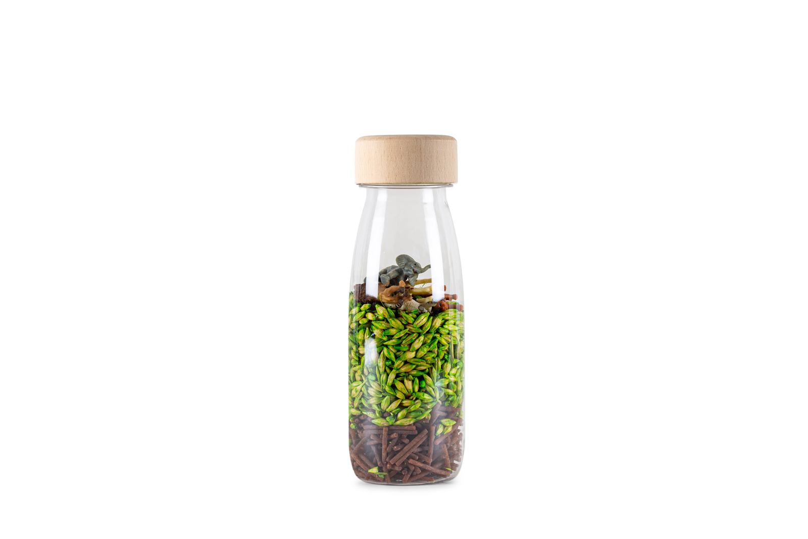 Petit Boum sensorische fles jungle bij TijdOmTeSpelen.nl