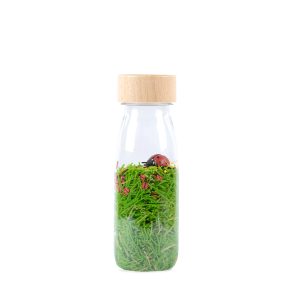 Petit Boum sensorische fles lieveheersbeestjes bij TijdOmTeSpelen.nl