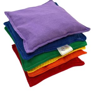 Stapelstein Sensorische pittenzakjes regenboog - passend bij Stapelstein classic bij TijdOmTeSpelen.nl