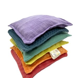 Stapelstein Sensorische pittenzakjes regenboog pastel - passend bij Stapelstein pastel bij TijdOmTeSpelen.nl