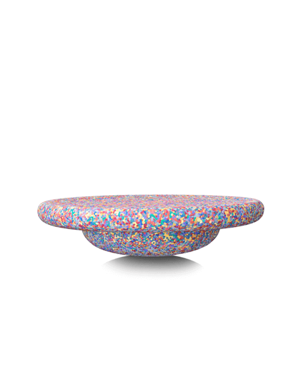 Stapelstein balance board super confetti bij TijdOmTeSpelen.nl