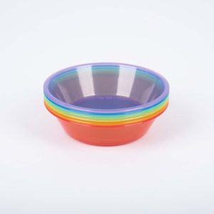 TickiT Doorzichtig gekleurde bakjes van TickiT bij TijdOmTeSpelen.nl
