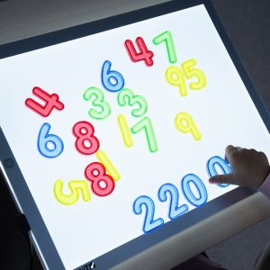 TickiT Doorzichtige gekleurde cijfers bij TijdOmTeSpelen.nl