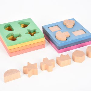 TickiT Houten Vormenpuzzel bij TijdOmTeSpelen.nl