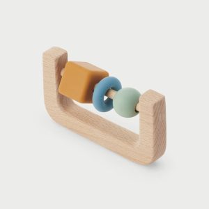 TickiT Silisoft Kralen Bijtspeelgoed - Neutrale Kleuren bij TijdOmTeSpelen.nl