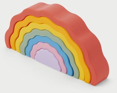 TickiT Silisoft Regenboog bij TijdOmTeSpelen.nl