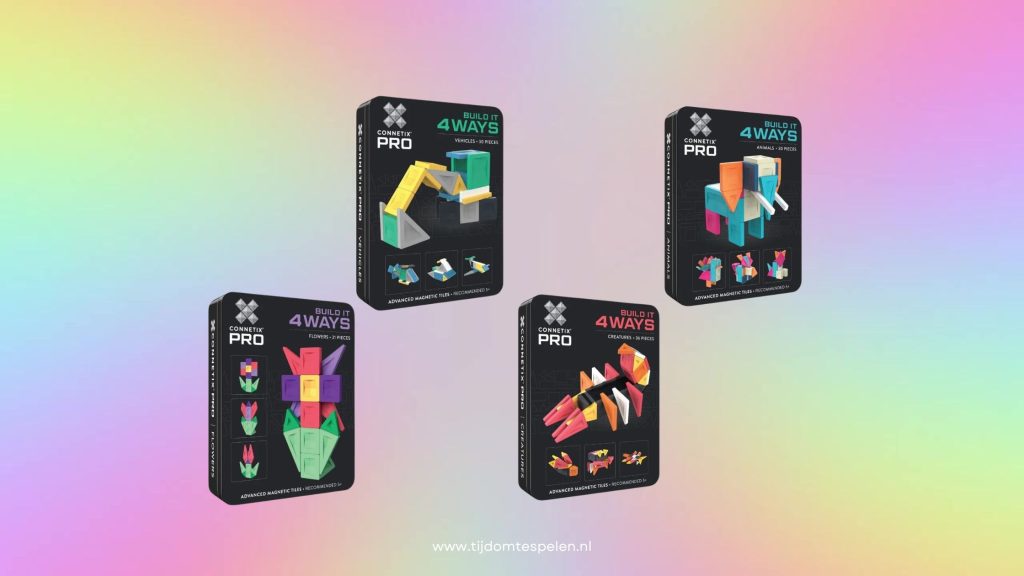 Connetix lanceert vier nieuwe Connetix Pro sets