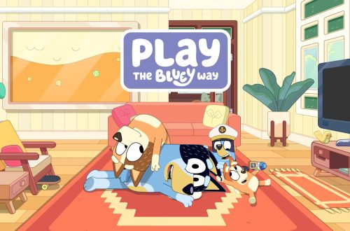 Bluey magnetische tegels BBC
