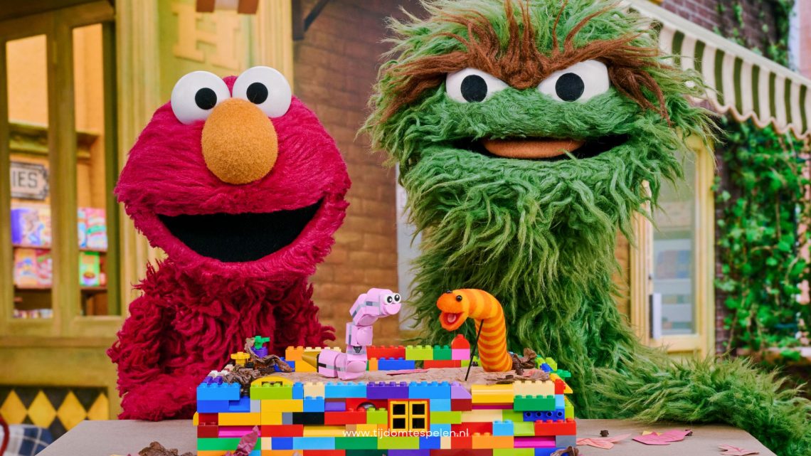 LEGO en Sesamstraat lanceren educatieve filmpjes